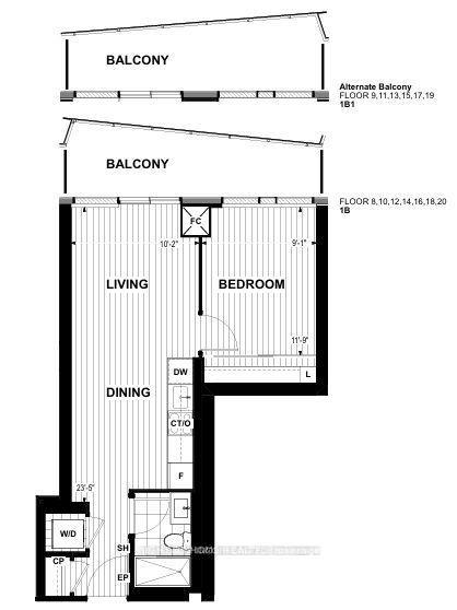 Photo 7 of Unit 2013, 480 Front Street W, Toronto, Waterfront Communities — HOMEH