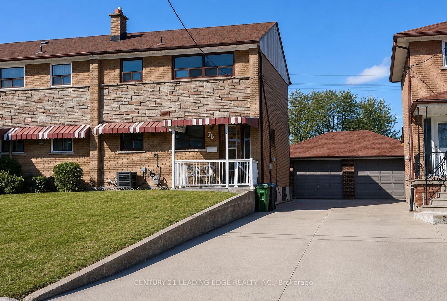 Photo 1 of 76 Thurrock Road, North York, Glenfield-Jane Heights — HOMEH