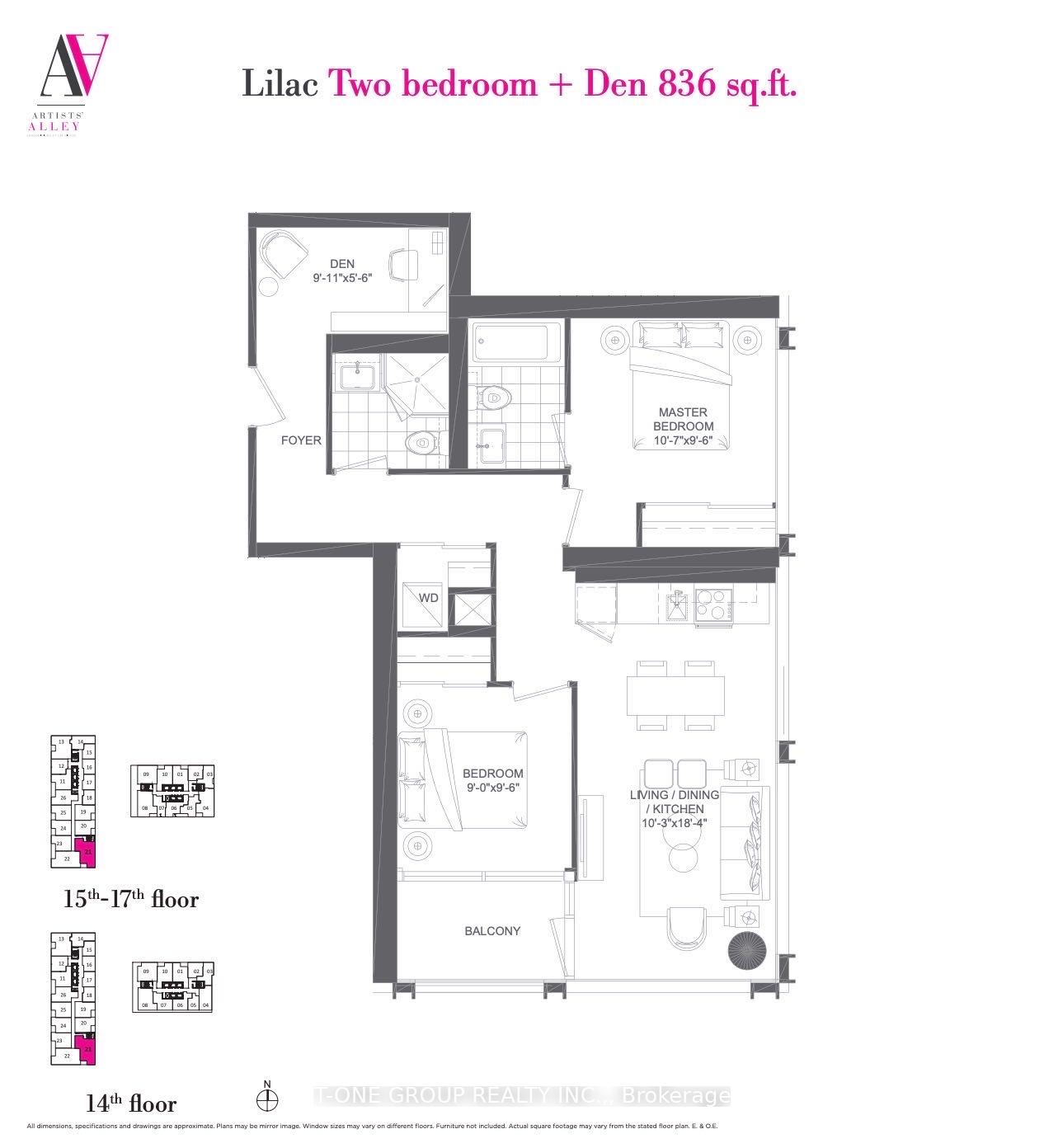 Photo 6 of Unit 1421, 121 St Patrick Street, Toronto, Kensington-Chinatown — HOMEH