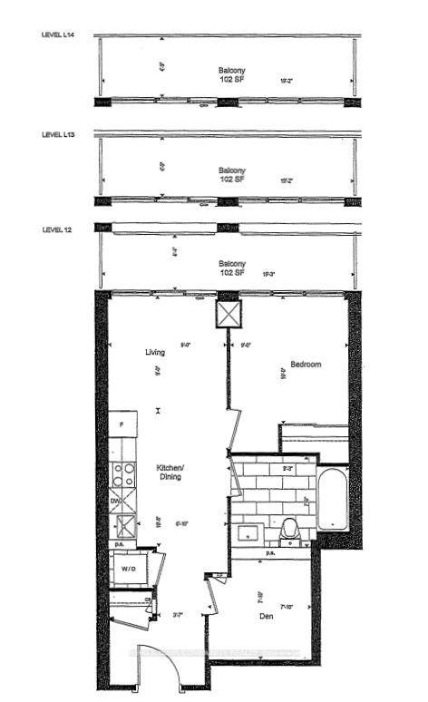Photo 4 of Unit 1422, 60 Princess Street, Toronto, Waterfront Communities — HOMEH