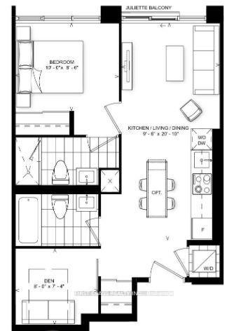 Photo 18 of Unit 701, 2 Augusta Avenue, Toronto, Waterfront Communities — HOMEH