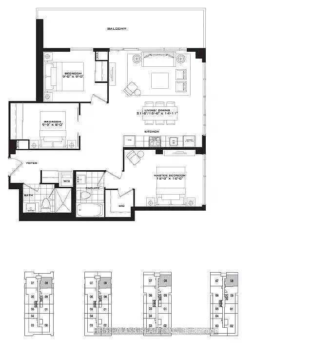 Photo 11 of Unit 3208, 955 Bay Street, Toronto, Bay Street Corridor — HOMEH