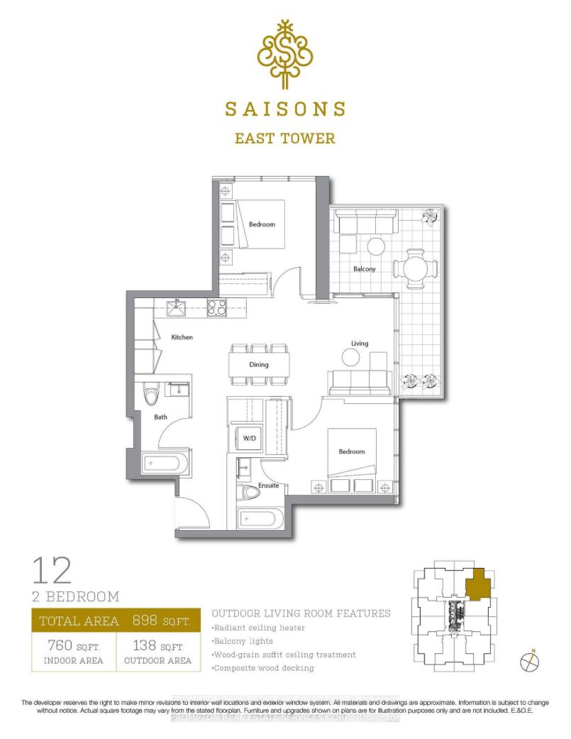 Photo 2 of Unit 2012, 27 Mcmahon Drive, North York, Bayview Village — HOMEH