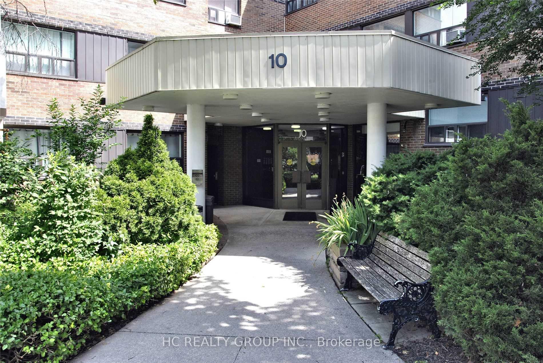 Front of Unit 419, 10 Sunrise Avenue