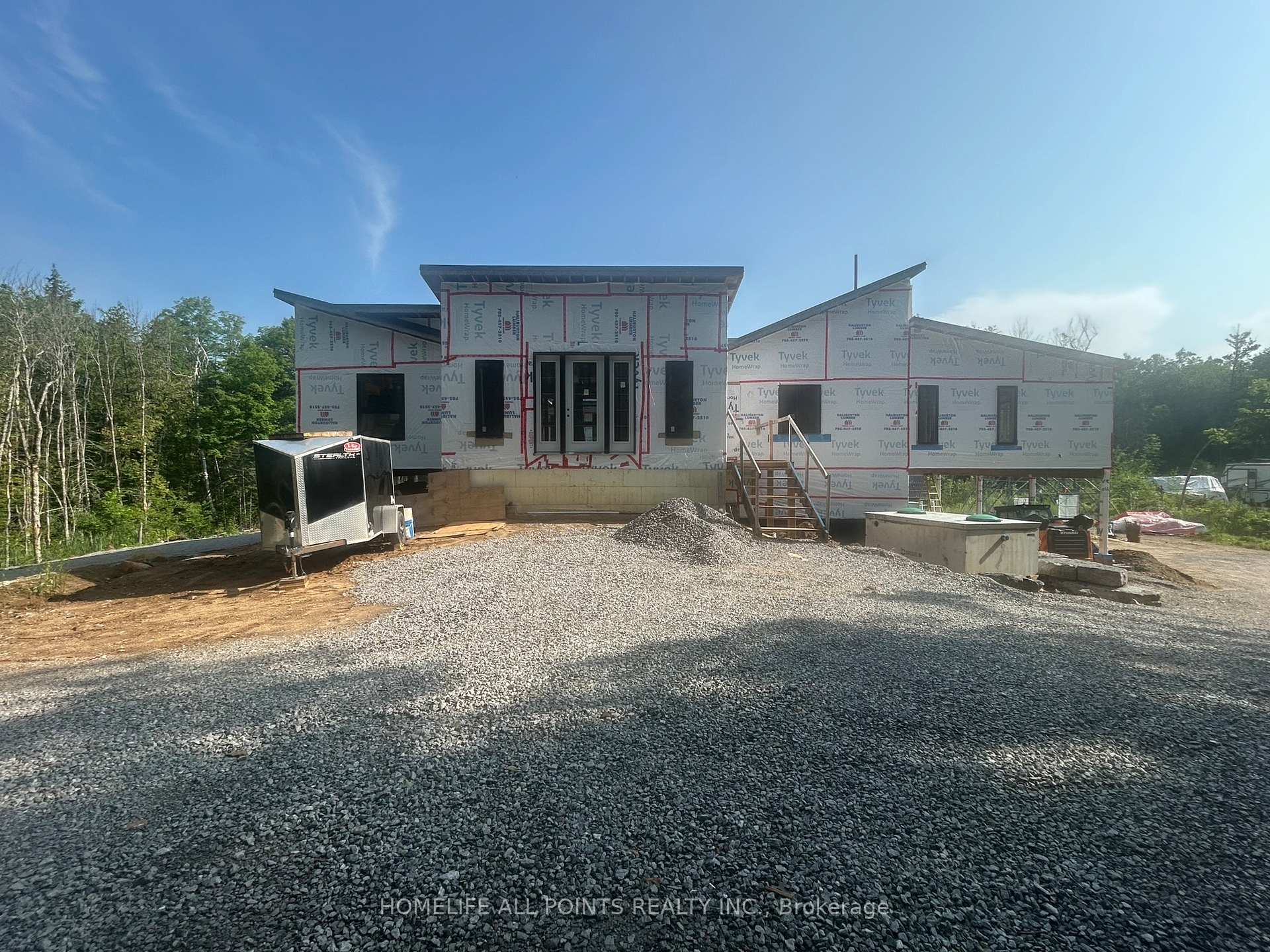 Front of 1416 Fortesque Lake Road