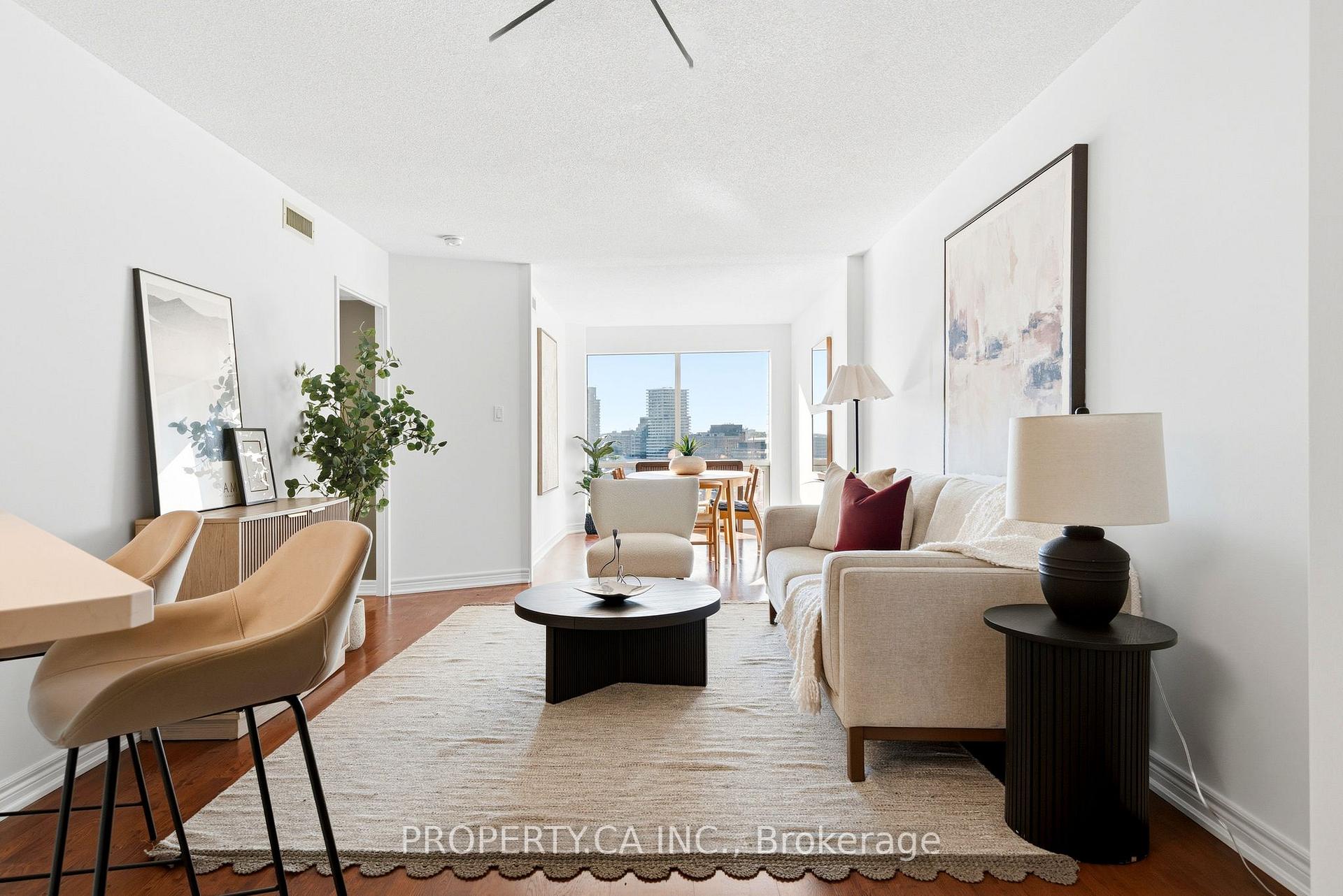 Front of Unit 2101, 1001 Bay Street