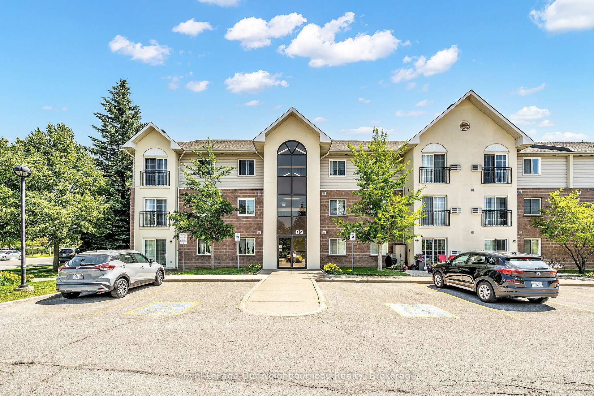 Front of Unit 107, 83 Aspen Springs Drive