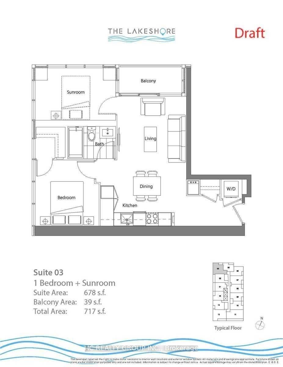 Photo 9 of Unit 2603, 19 Bathurst Street, Toronto, Waterfront Communities — HOMEH