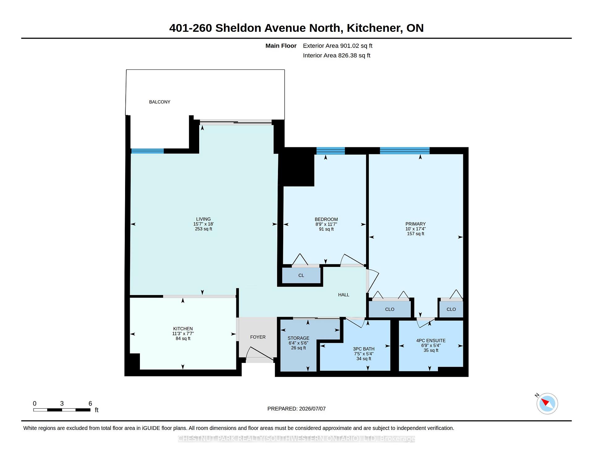 Photo 35 of Unit 401, 260 Sheldon Avenue N, Kitchener, Eastwood — HOMEH