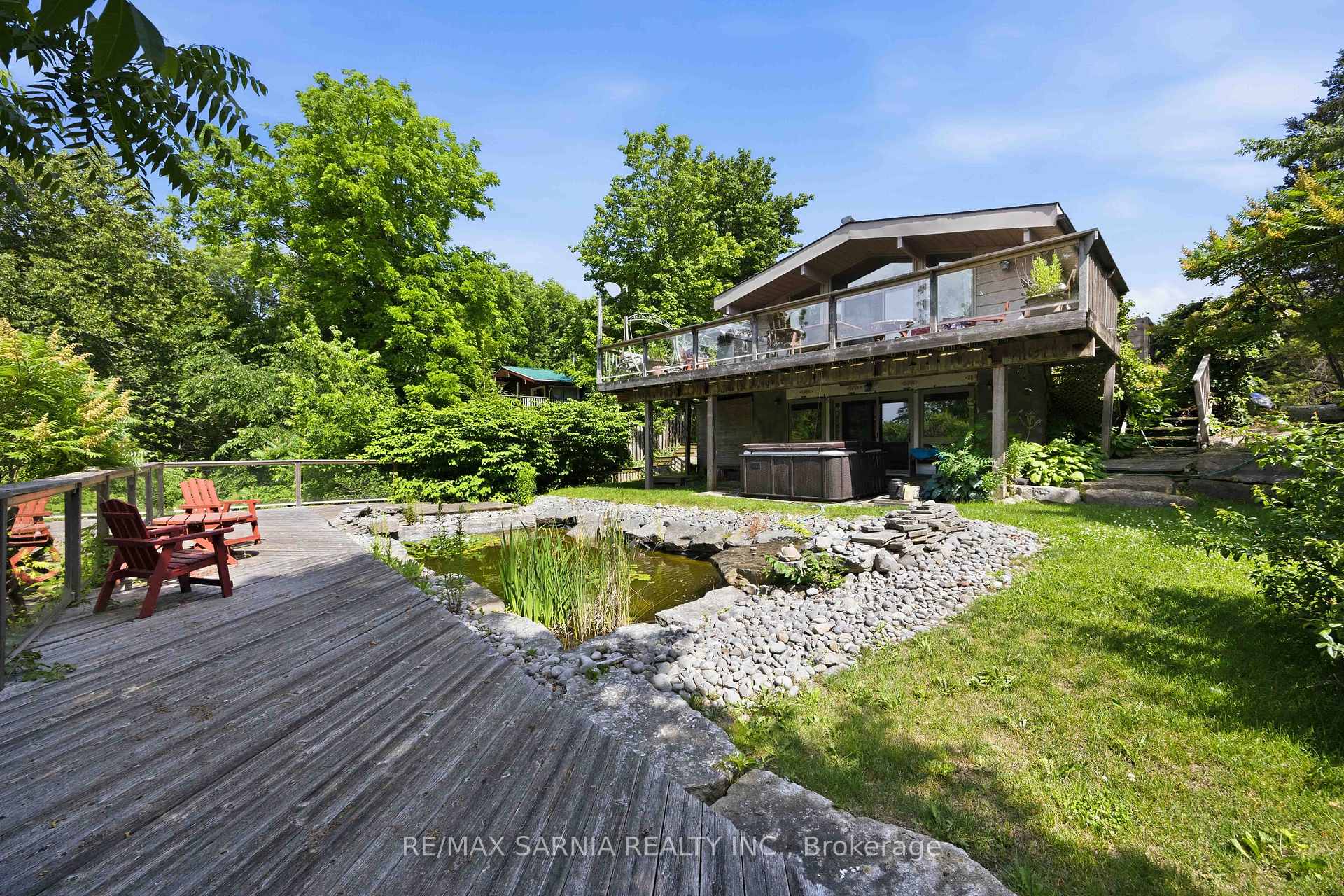 Front of 5496 Huron View Avenue