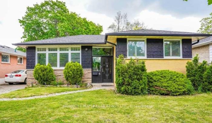 Photo 1 of Unit MAIN FLOOR, 6 Gretna Drive, Brampton, Northwood Park — HOMEH