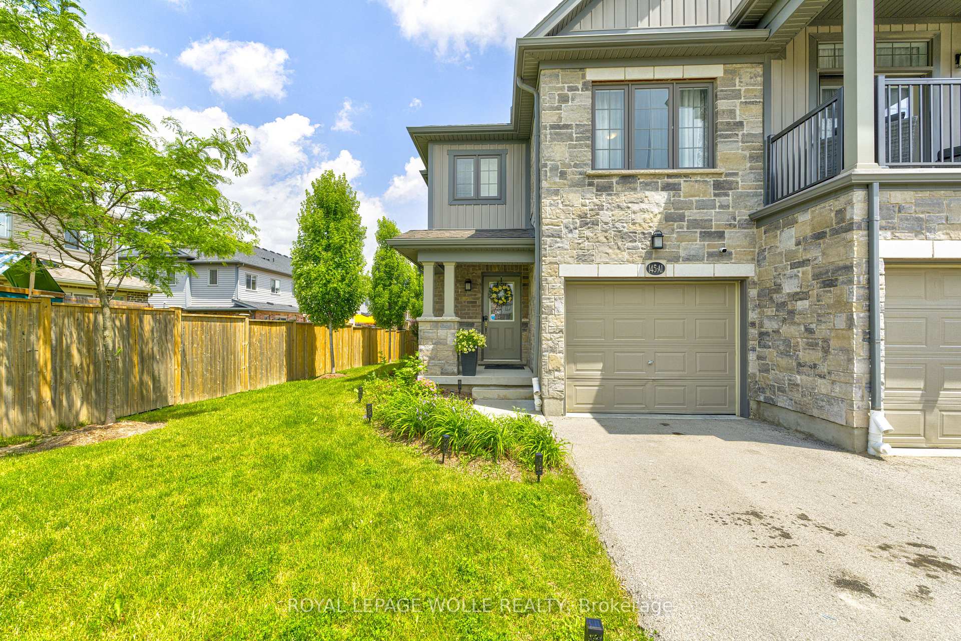 Front of Unit A1, 145 South Creek Drive