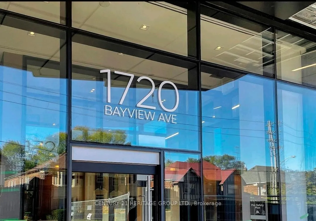 Front of Unit 333, 1720 Bayview Avenue