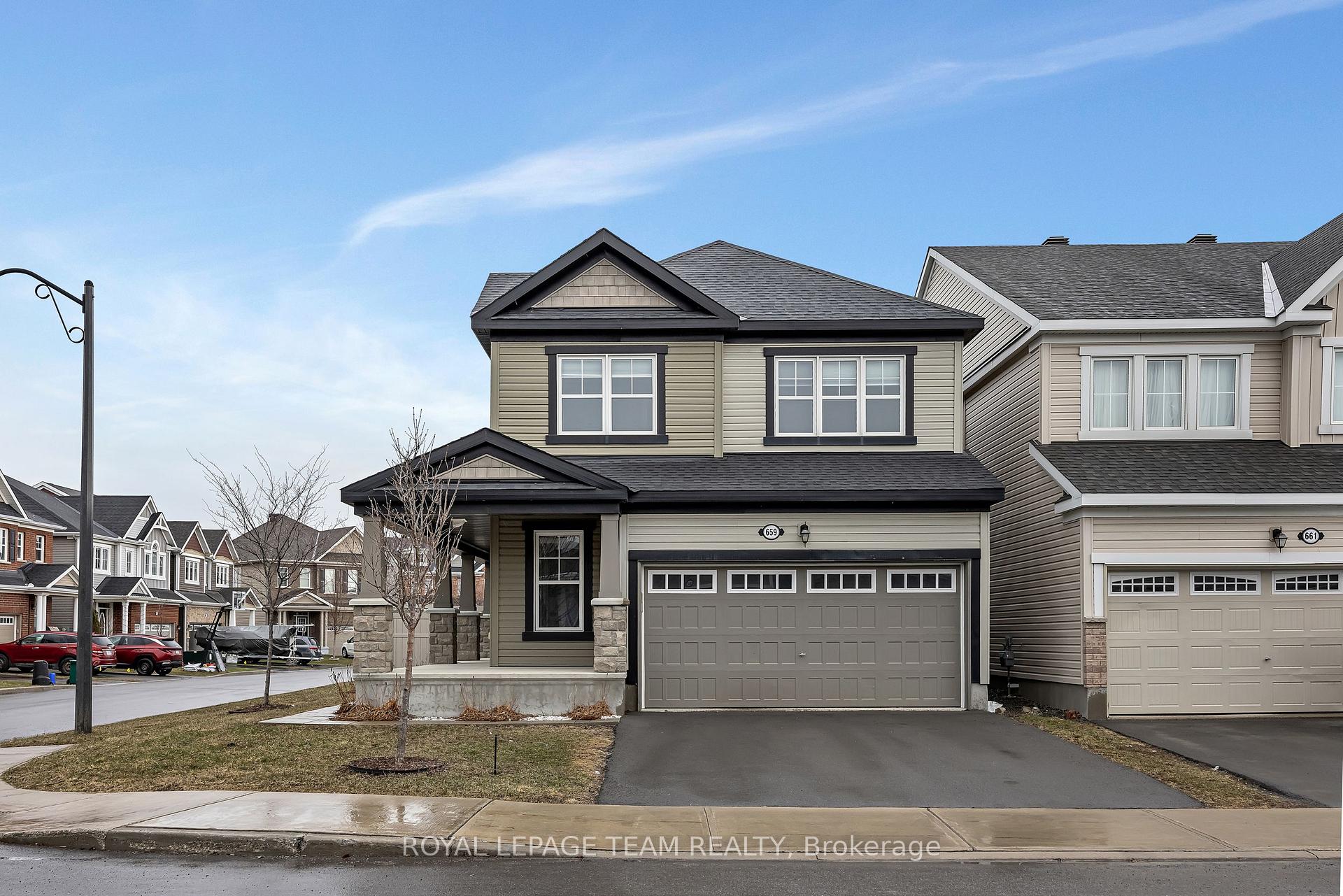 Photo 1 of 659 Pearl Dace Crescent, Ottawa, Barrhaven - Half Moon Bay — HOMEH