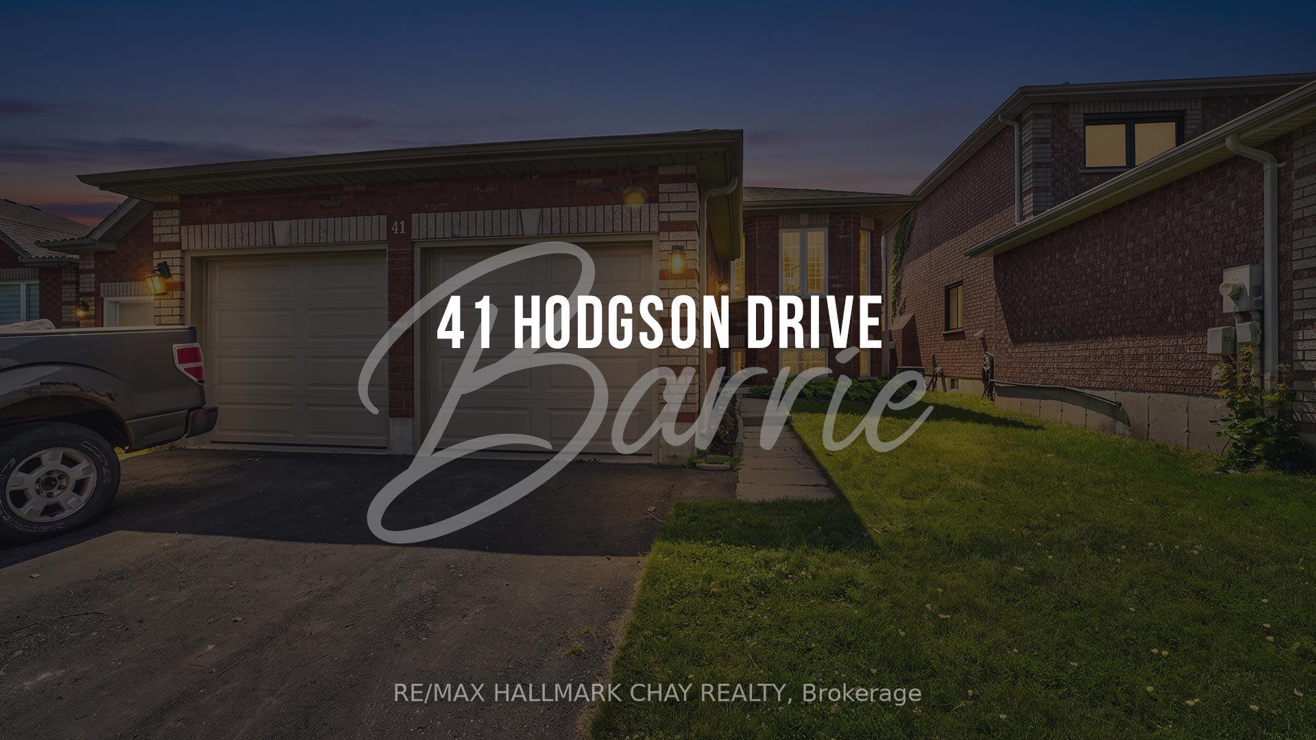 Photo 40 of 41 Hodgson Drive, Barrie, Northwest — HOMEH