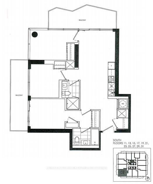 Photo 18 of Unit 2502, 110 Broadway Avenue, Toronto, Mount Pleasant West — HOMEH