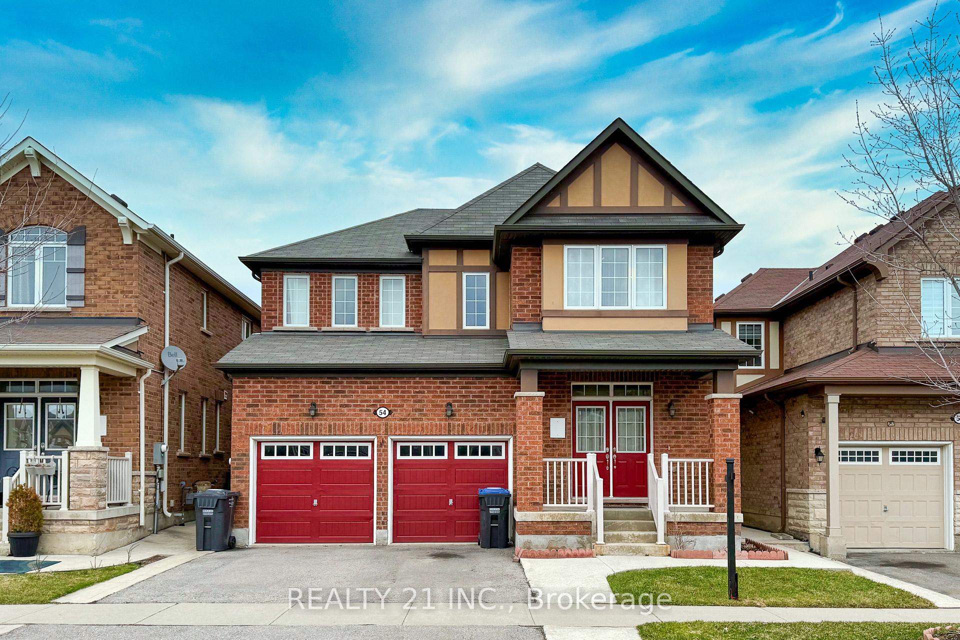 Photo 1 of 54 Tysonville Circle, Brampton, Northwest Brampton — HOMEH