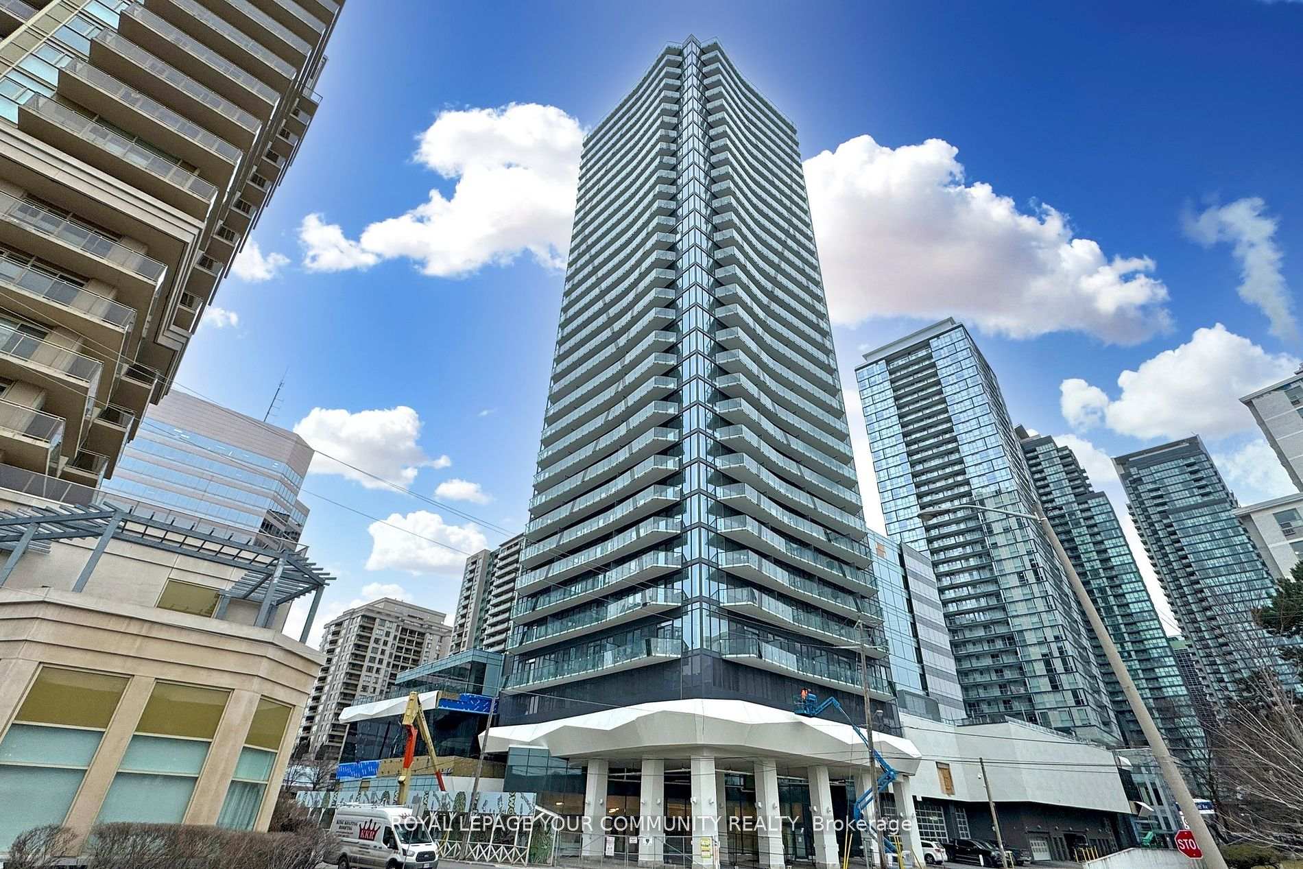 Front of Unit 1104, 15 Ellerslie Avenue