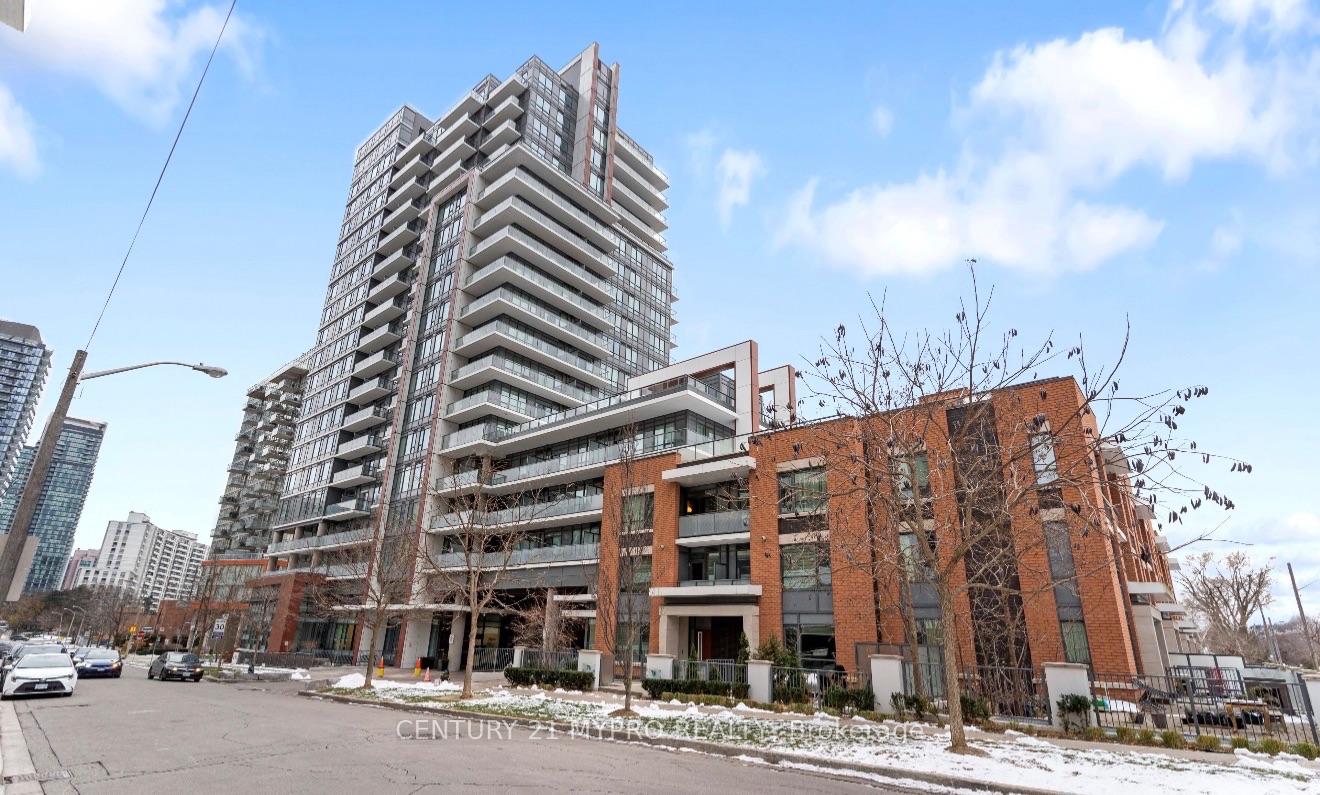 Front of Unit 1208, 68 Canterbury Place