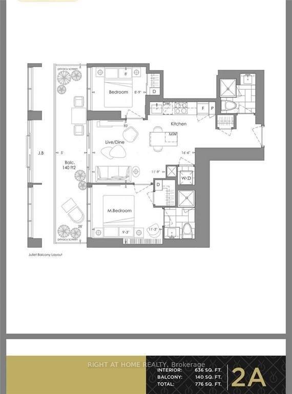 Photo 2 of Unit 1201, 7 Grenville Street, Toronto, Bay Street Corridor — HOMEH