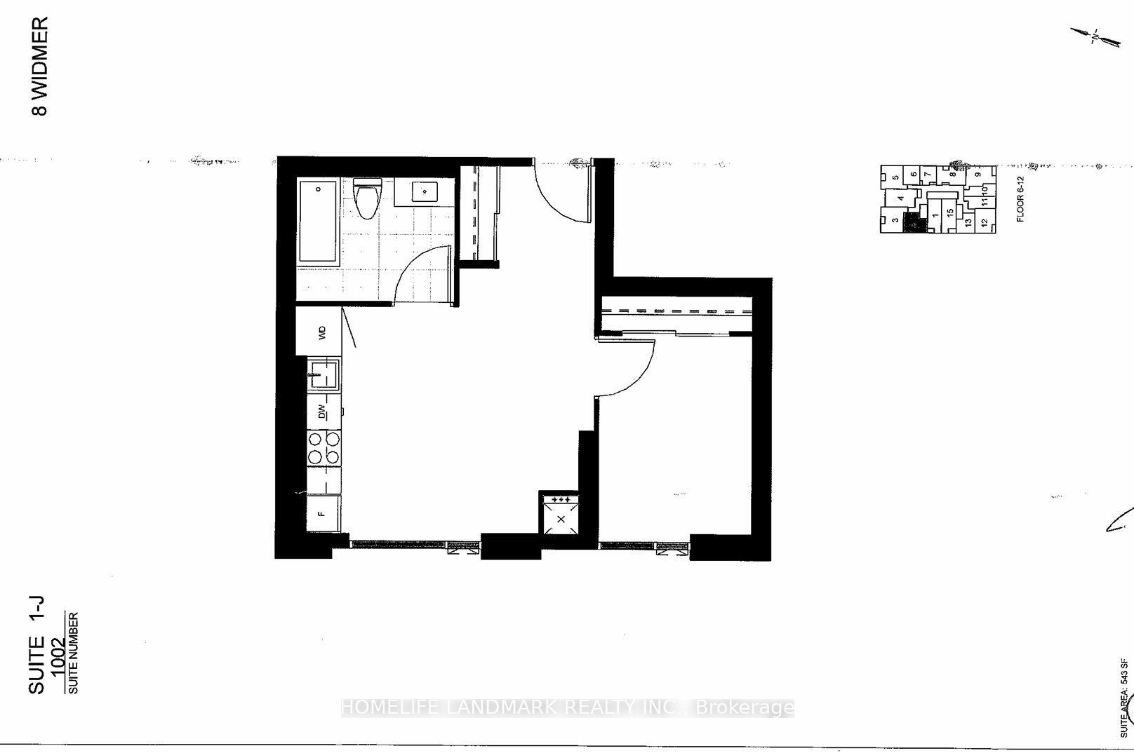 Photo 11 of Unit 1002, 8 Widmer Street, Toronto, Waterfront Communities — HOMEH