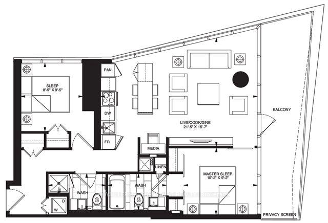Photo of Unit 3802, 197 Yonge Street