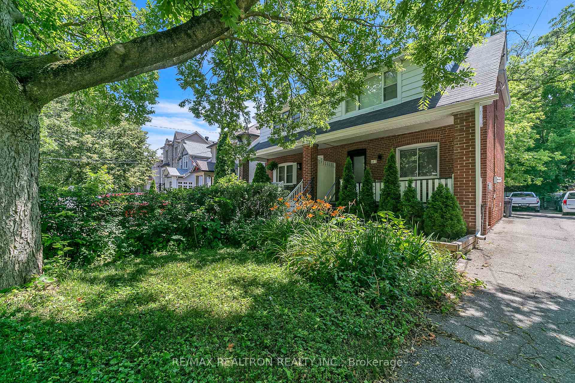 Front of 327 Deloraine Avenue