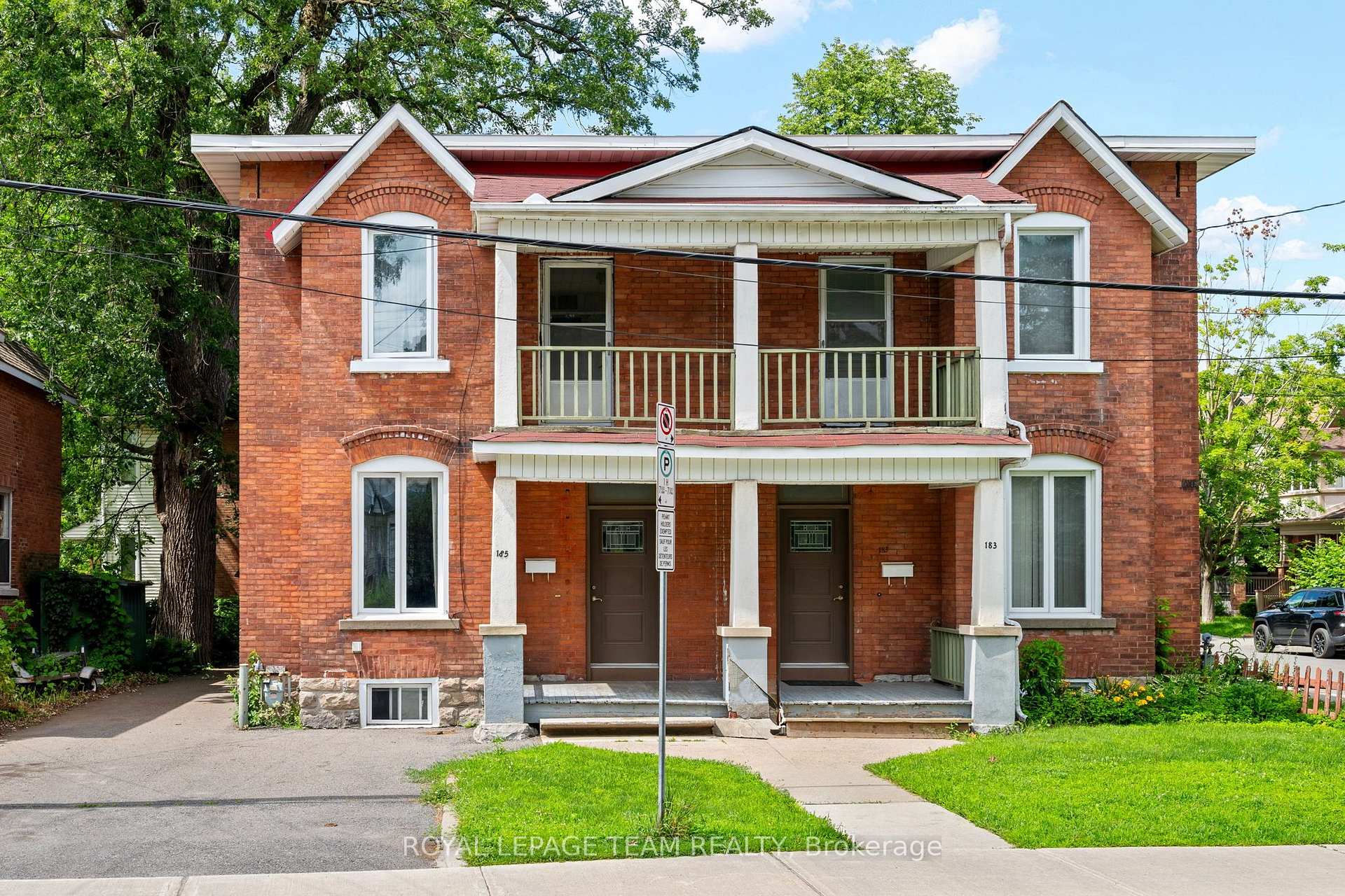 Front of 183-185 Belmont Avenue