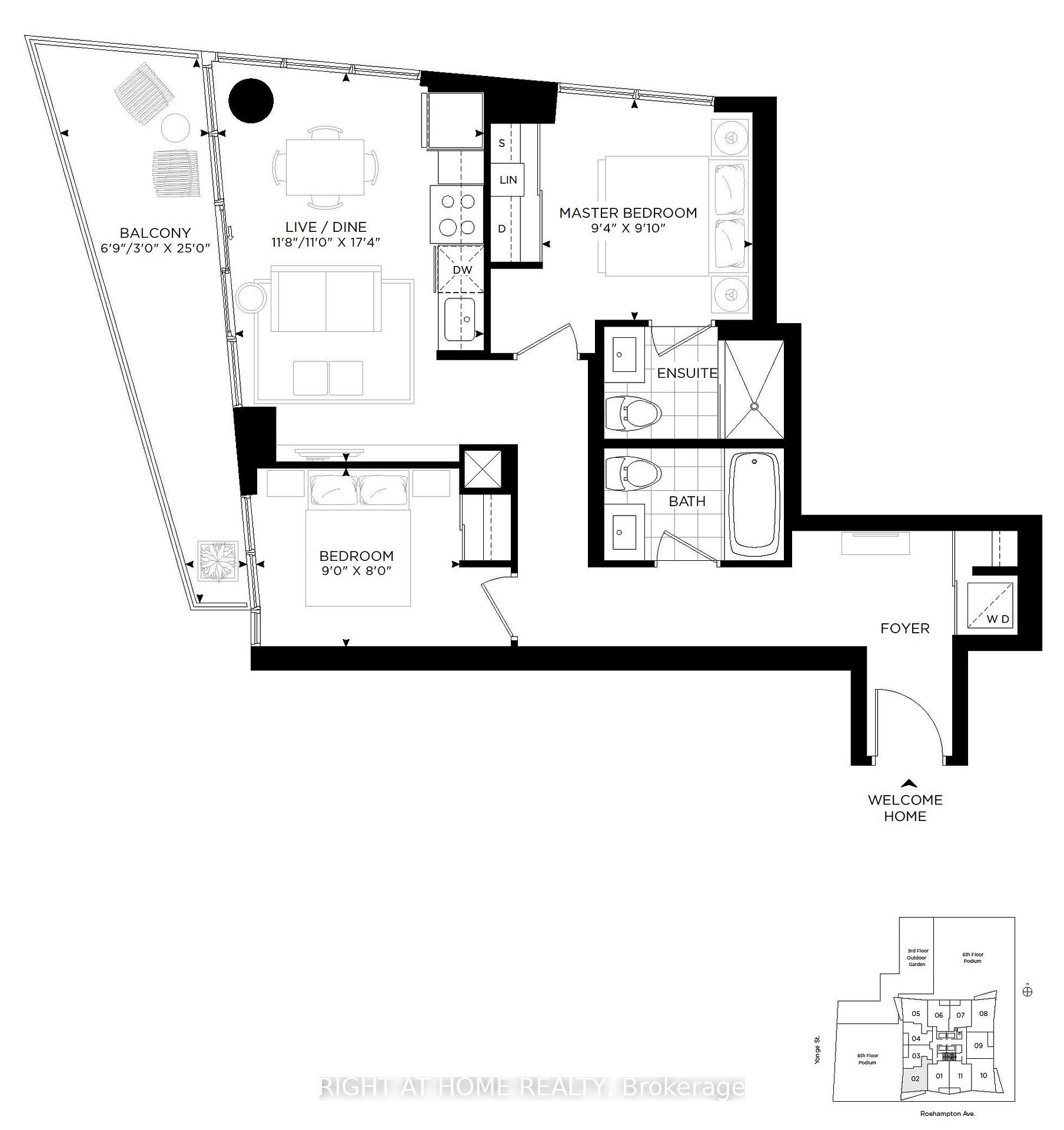 Photo 24 of Unit 2802, 30 Roehampton Avenue, Toronto, Mount Pleasant East — HOMEH