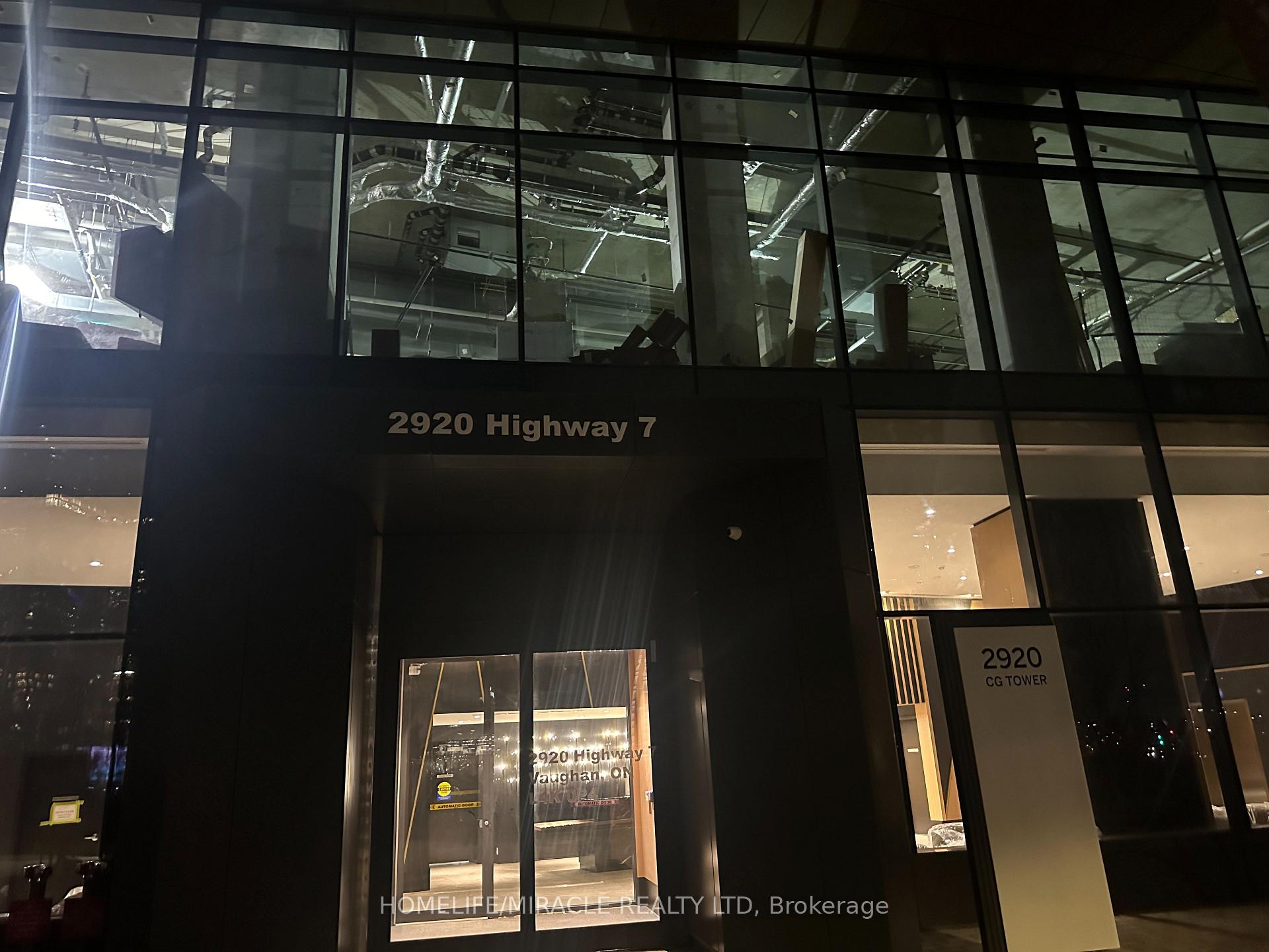 Front of Unit 1501, 2920 Highway 7 Road W