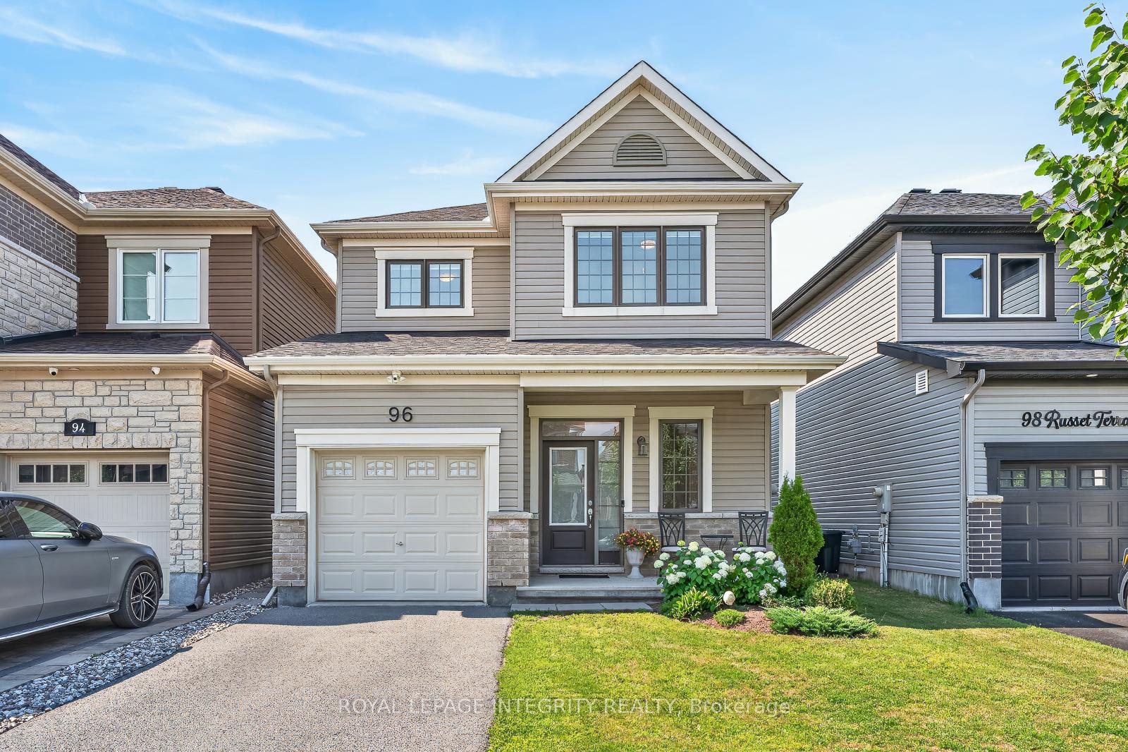 Photo 1 of 96 Russet Terrace, Ottawa, Barrhaven - Half Moon Bay — HOMEH