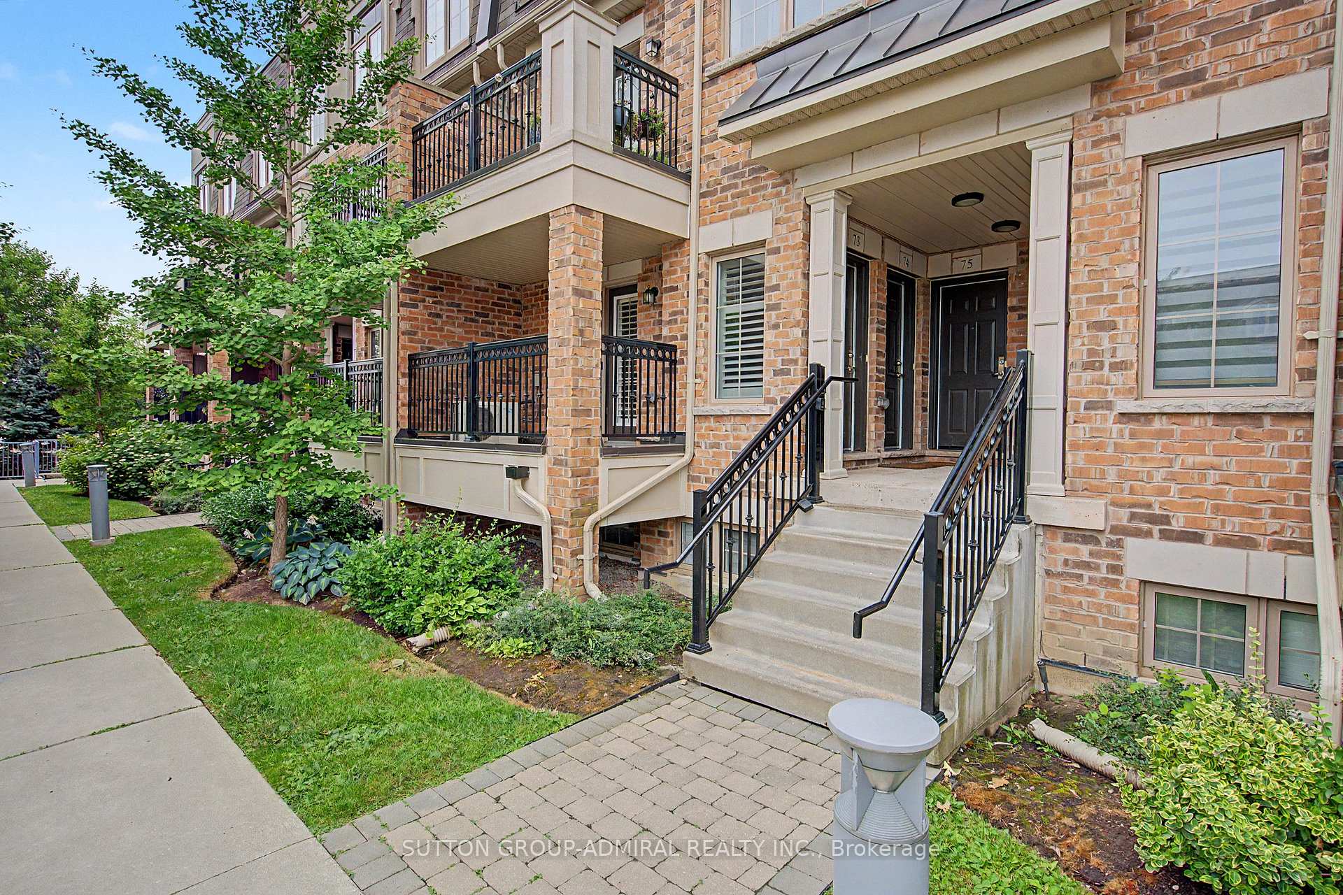 Front of Unit 73, 2441 Greenwich Drive