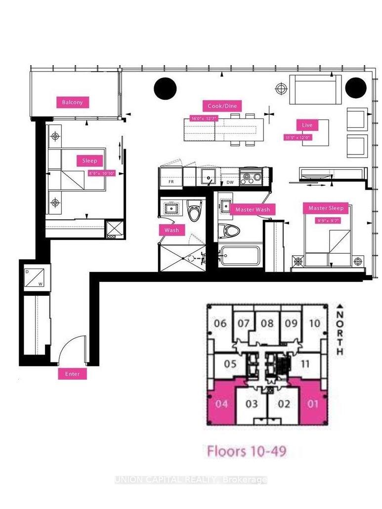 Photo 3 of Unit 1401, 101 Charles Street E, Toronto, Church-Yonge Corridor — HOMEH