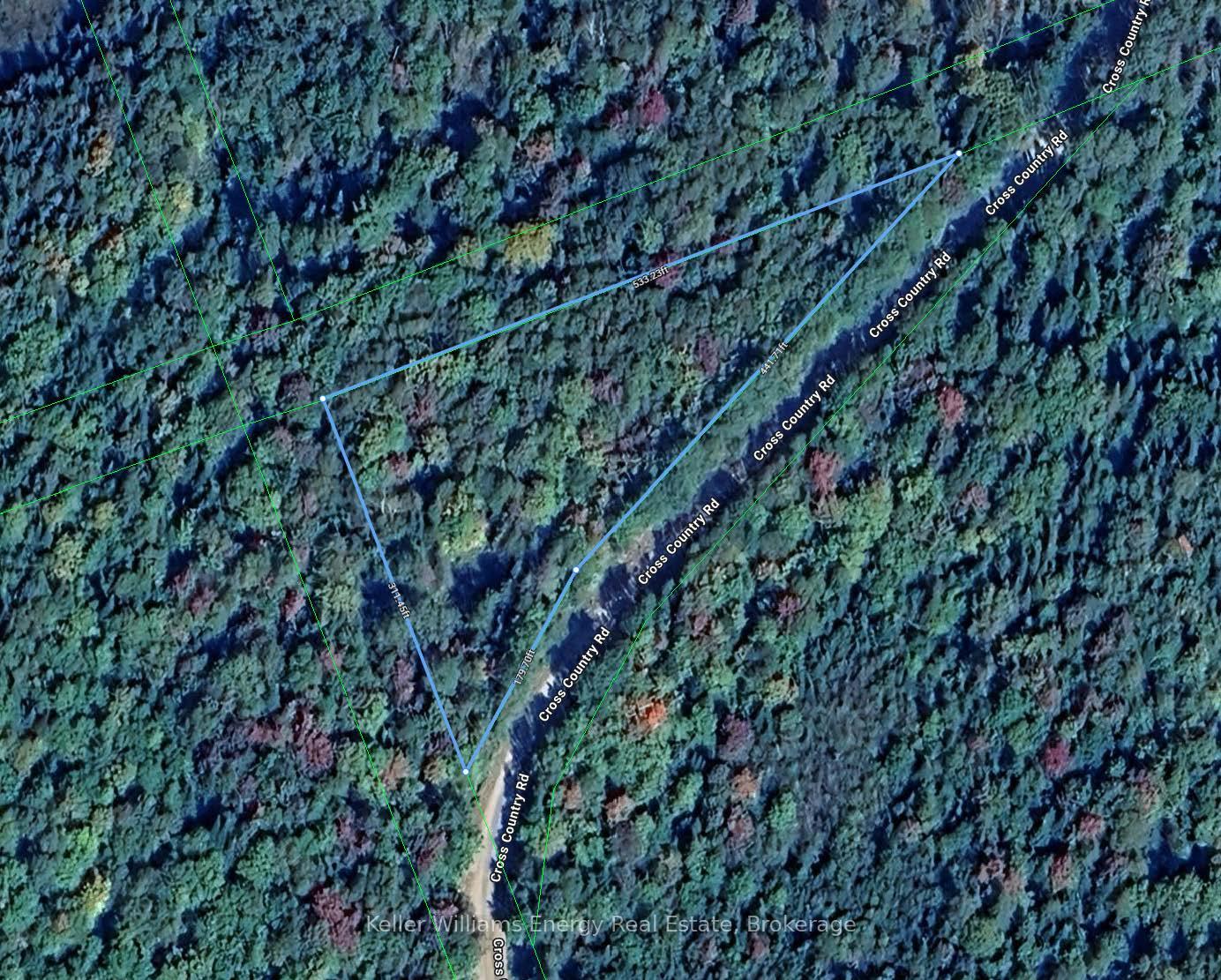 Front of N/A Cross Country Road