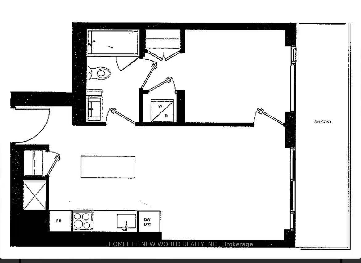 Photo 5 of Unit 2213, 55 Charles Street E, Toronto, Church-Yonge Corridor — HOMEH