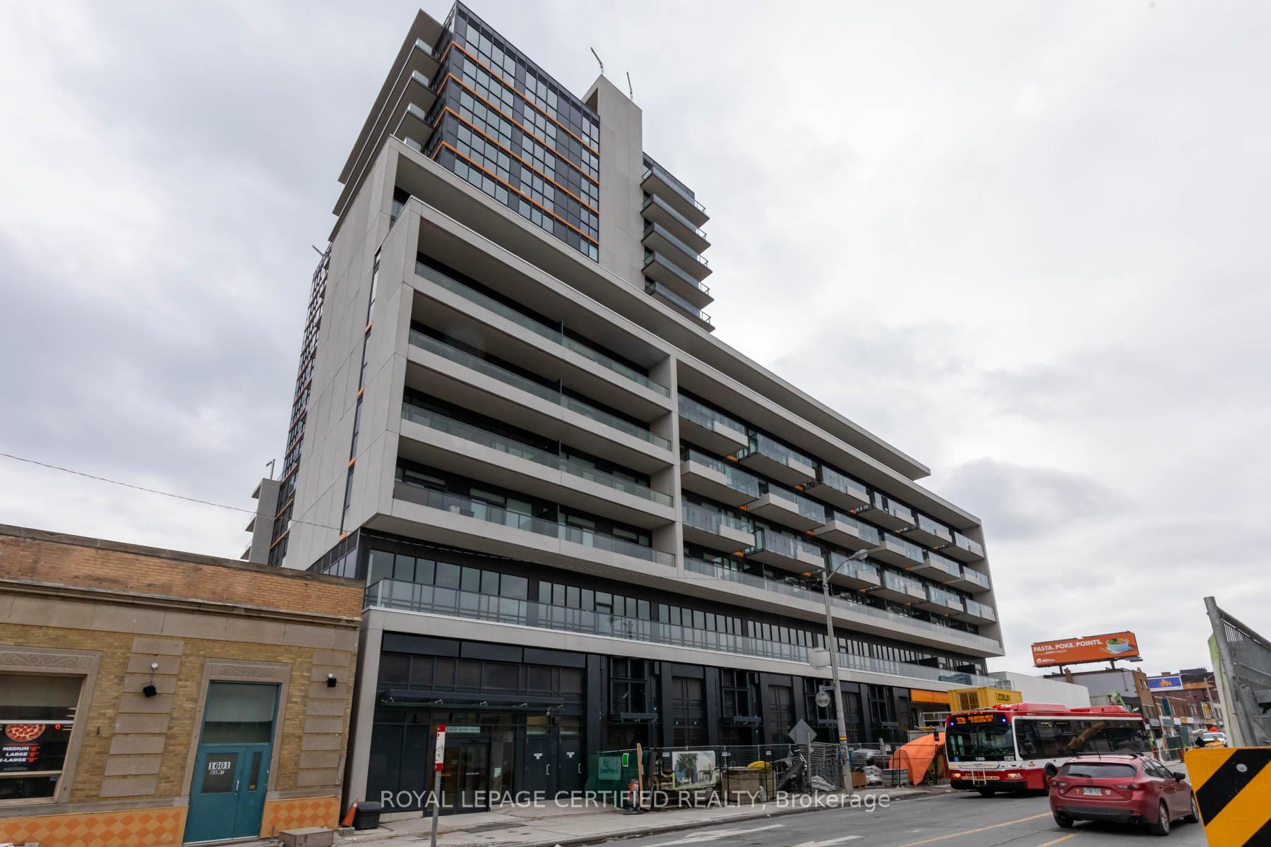Front of Unit 909, 1603 Eglinton Avenue W