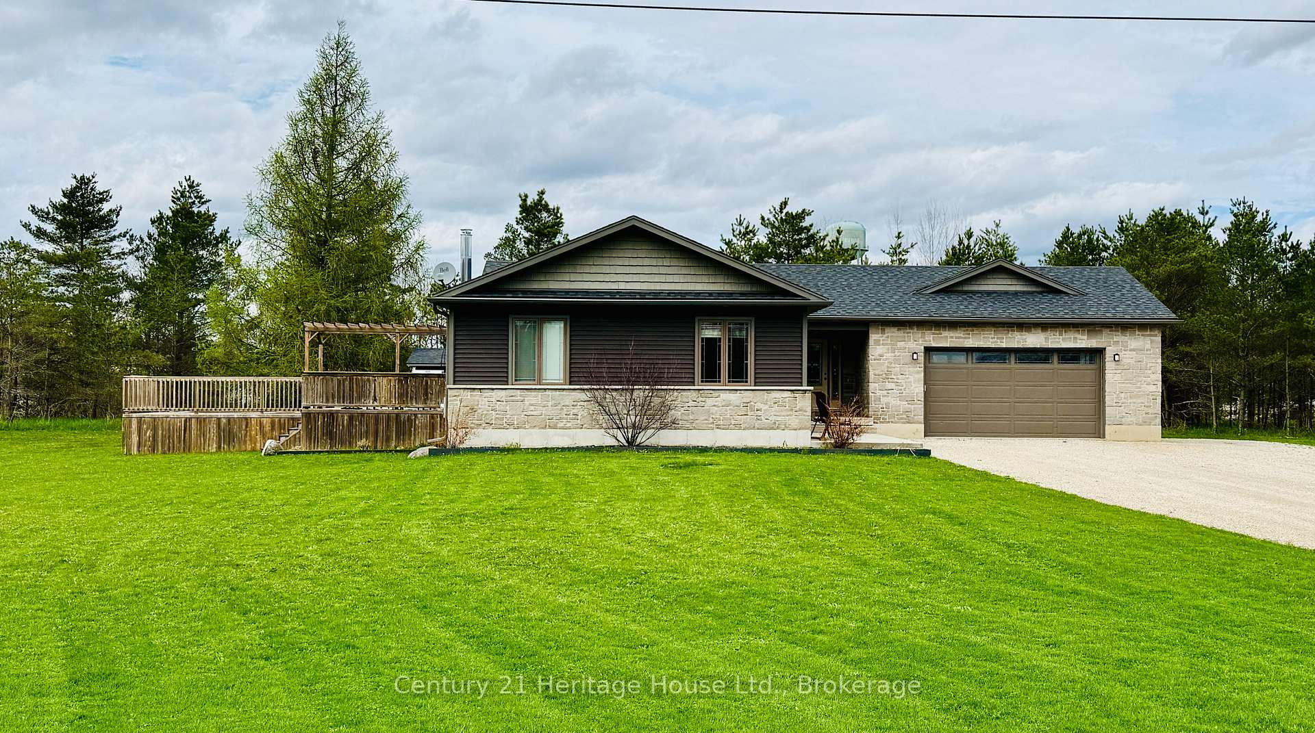 Front of 201 Hutton Hill Road