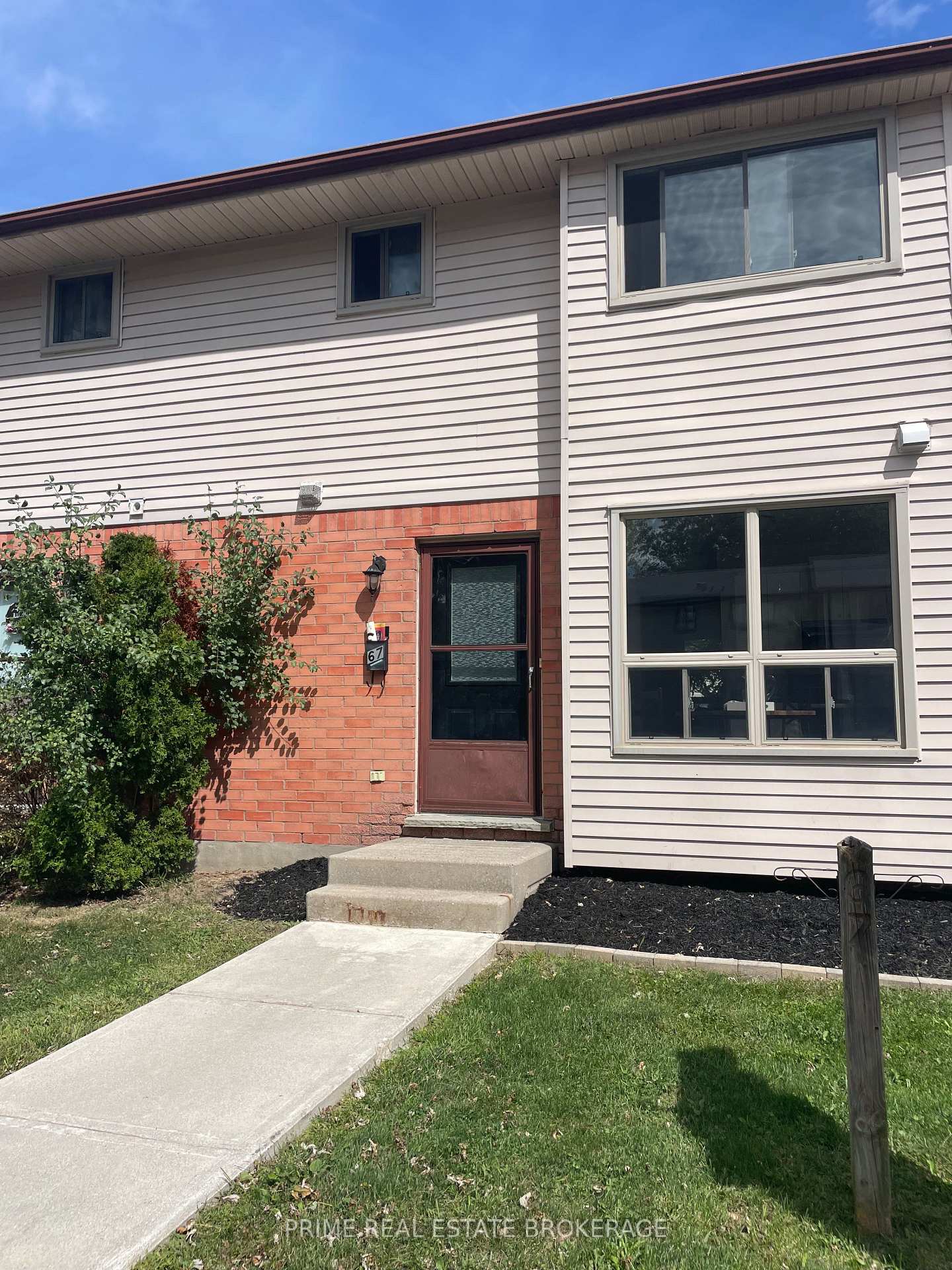 Front of Unit 67, 135 Belmont Drive