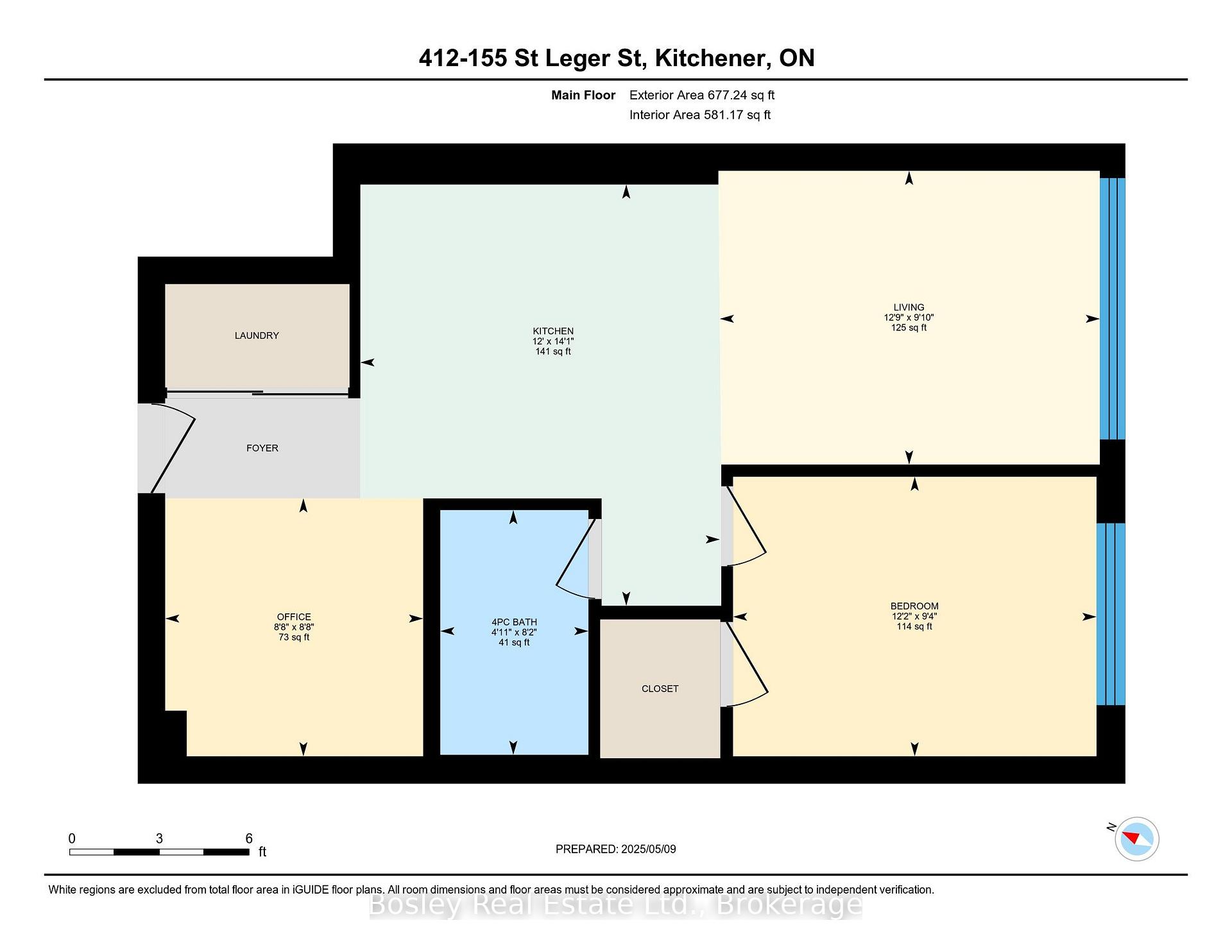 Photo 13 of Unit 412, 155 St Leger Street, Kitchener, Mount Hope Huron Park — HOMEH