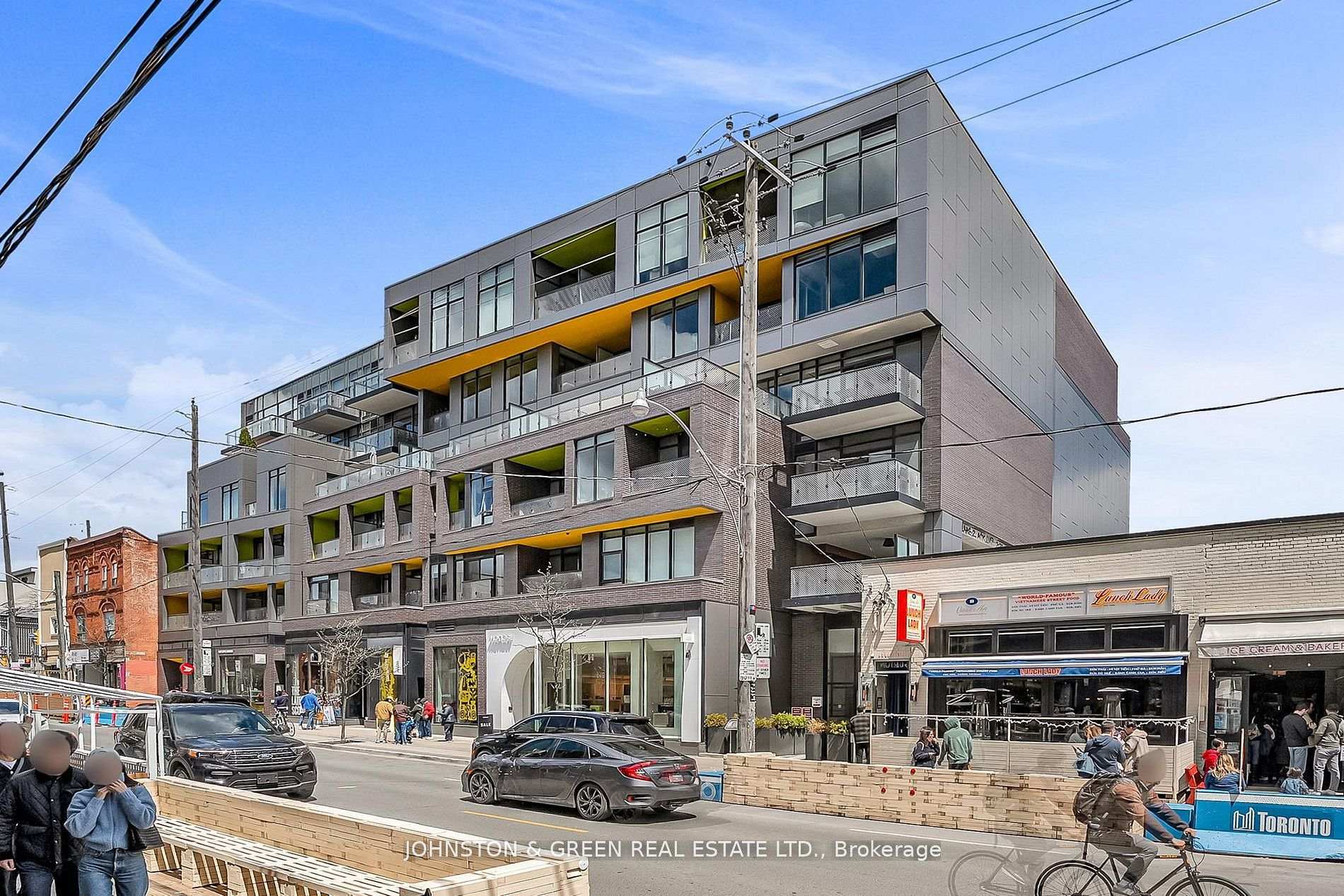 Front of Unit 207, 109 Ossington Avenue