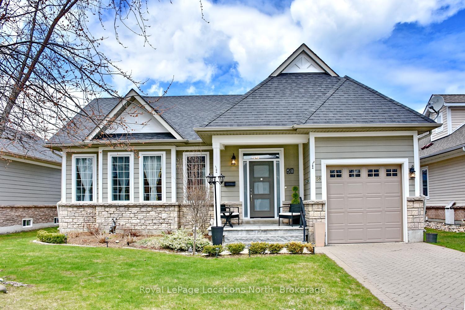 Front of 58 Clubhouse Drive