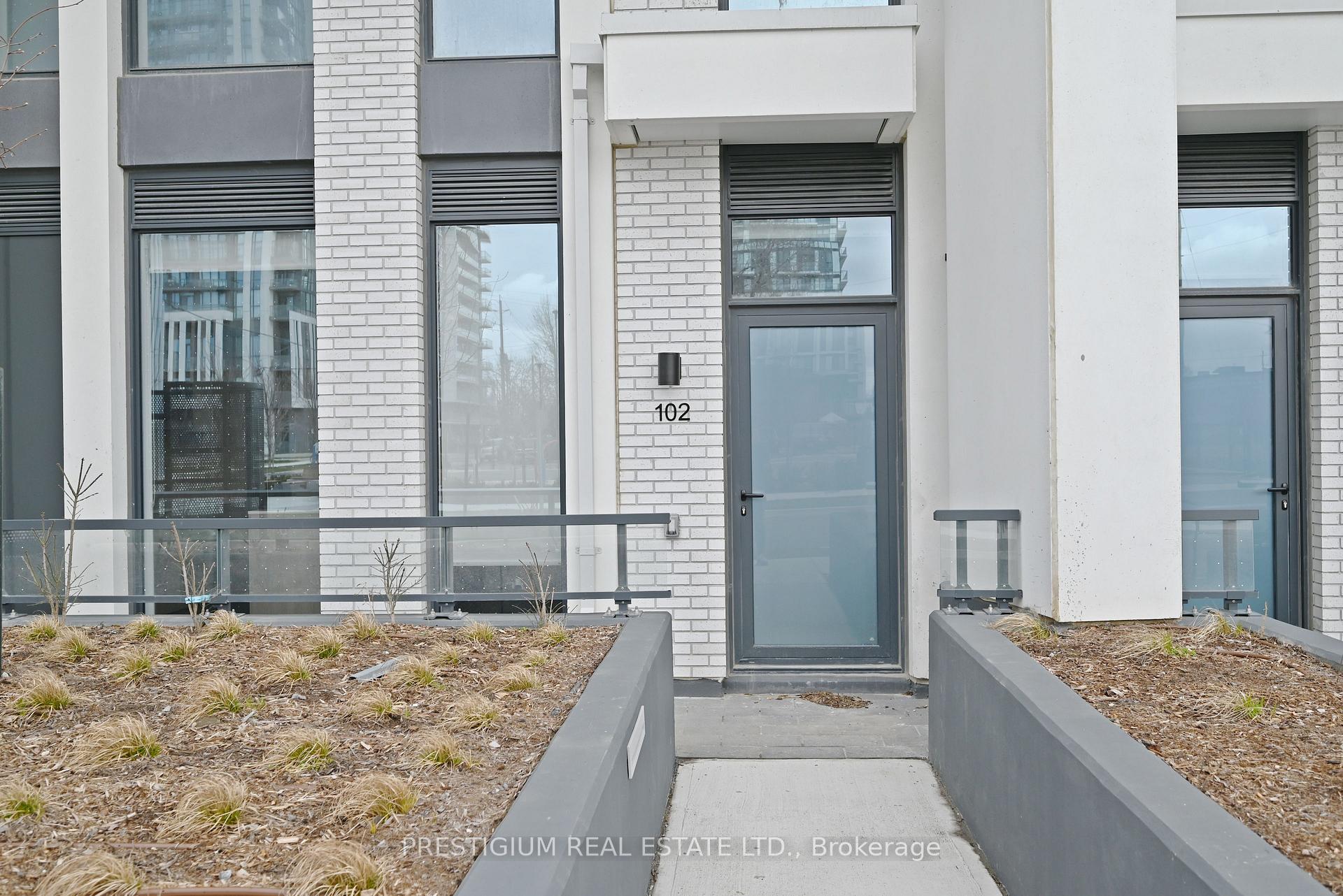 Front of Unit 102, 36 Zorra Street