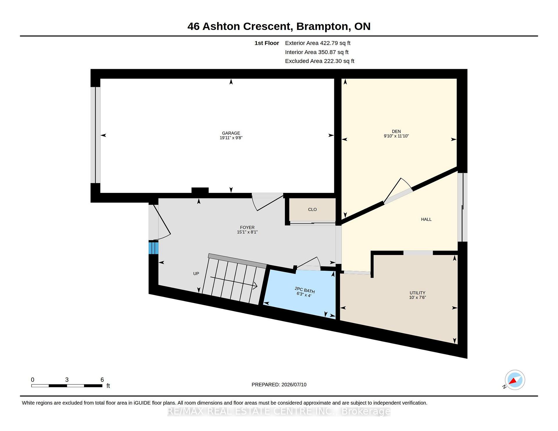 Photo 32 of Unit 46, 46 Ashton Crescent, Brampton, Central Park — HOMEH