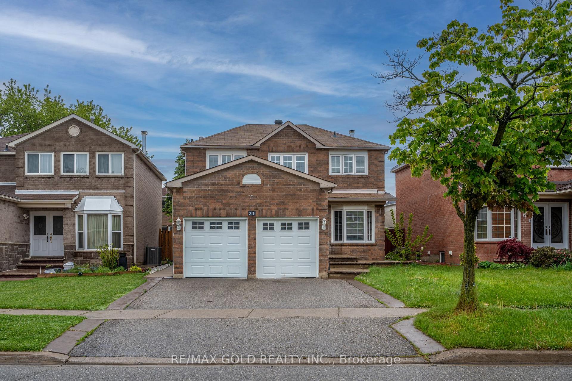 Photo 1 of 71 Ravenswood Drive, Brampton, Fletcher's Creek South — HOMEH