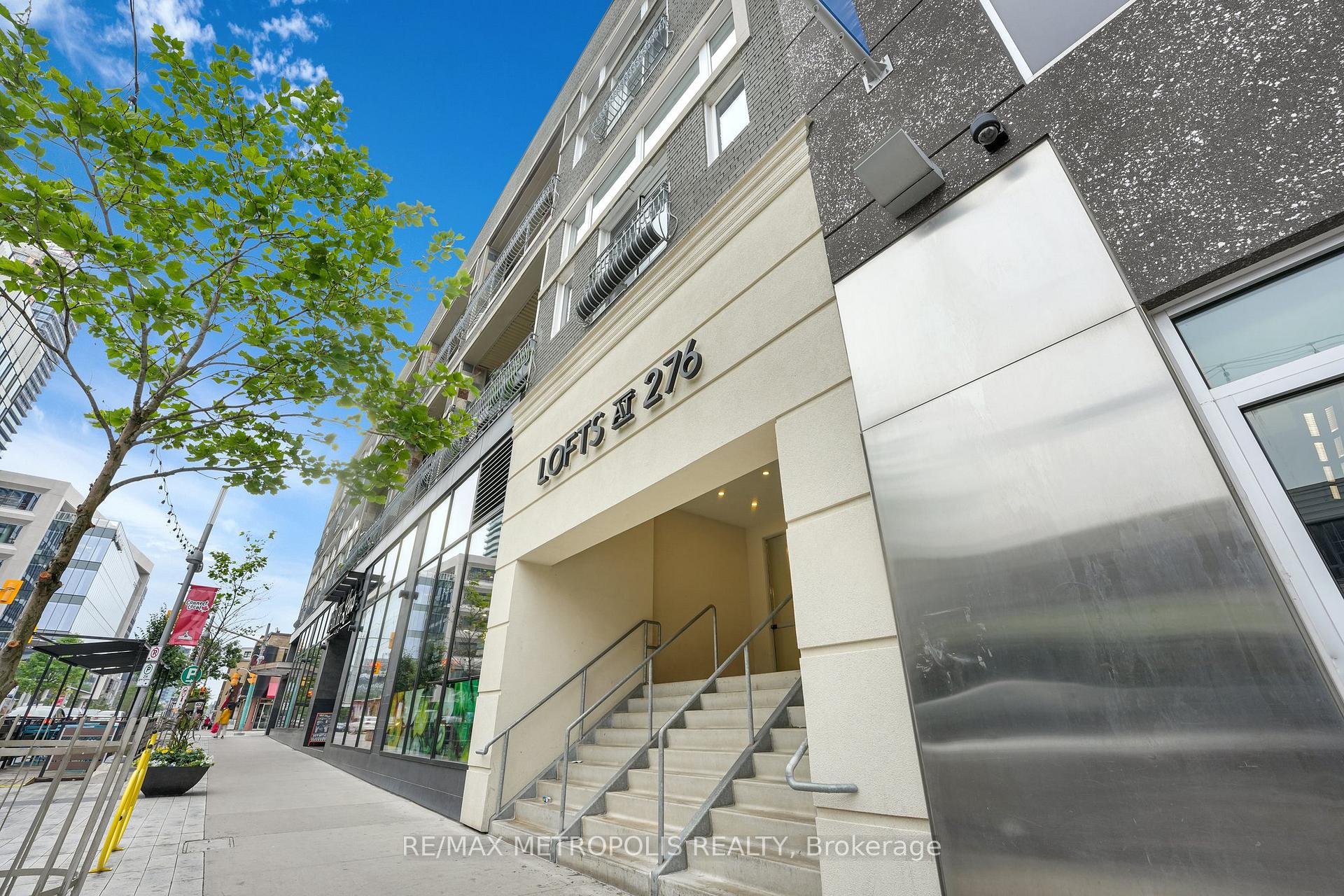 Front of Unit 207, 276 King Street W