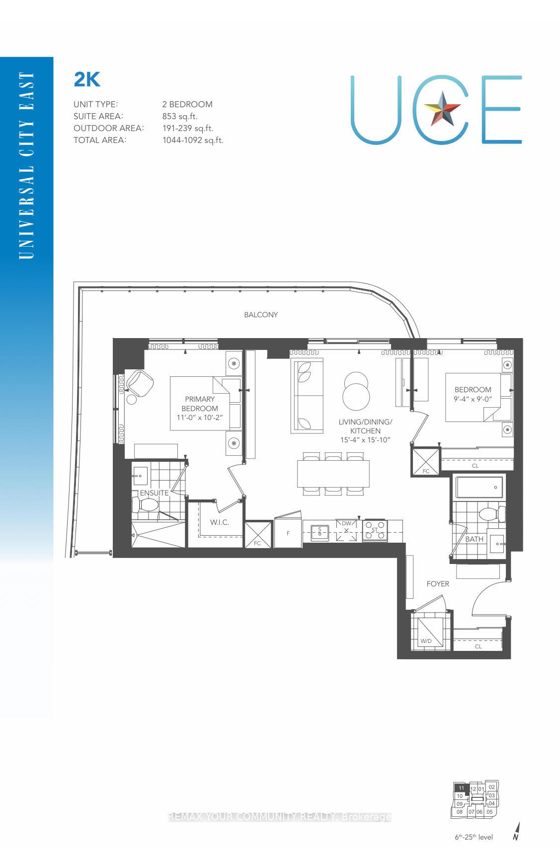 Photo 14 of Unit 1311, 1010 Sandy Beach Road, Pickering, Bay Ridges — HOMEH