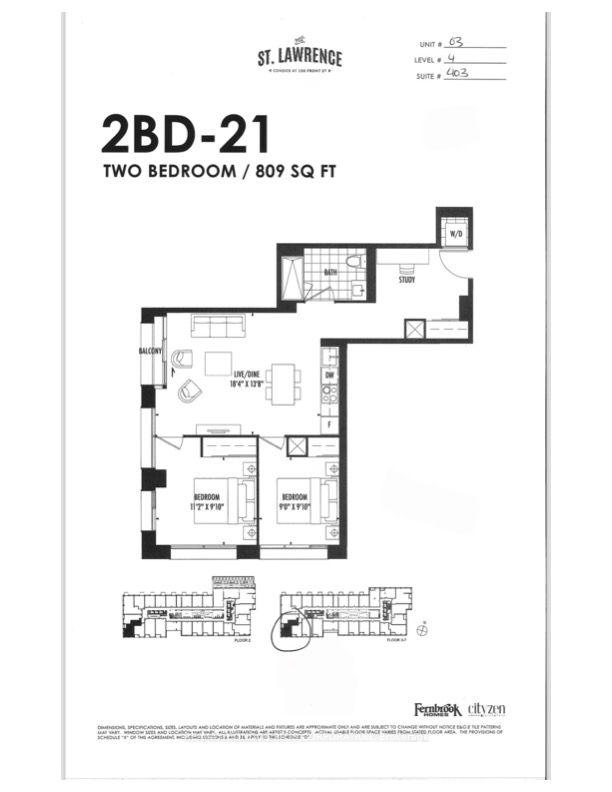Photo 5 of Unit 403, 158 Front Street E, Toronto, Moss Park — HOMEH