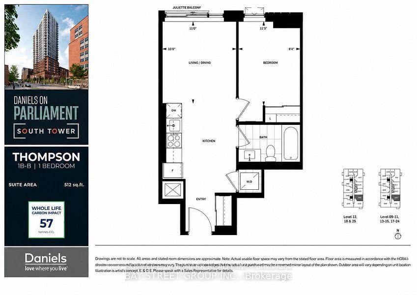Photo 8 of Unit 902, 10 Oak Street, Toronto, Regent Park — HOMEH