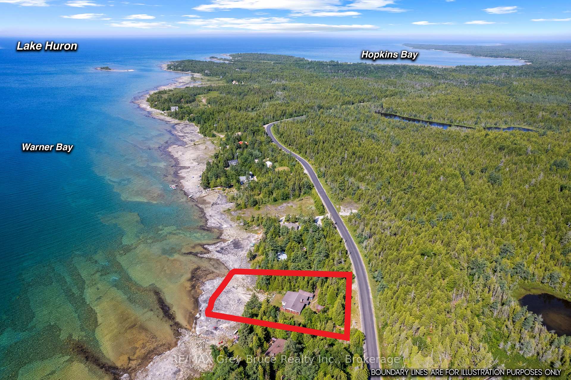 Photo 2 of 626 Warner Bay Road, Northern Bruce Peninsula — HOMEH