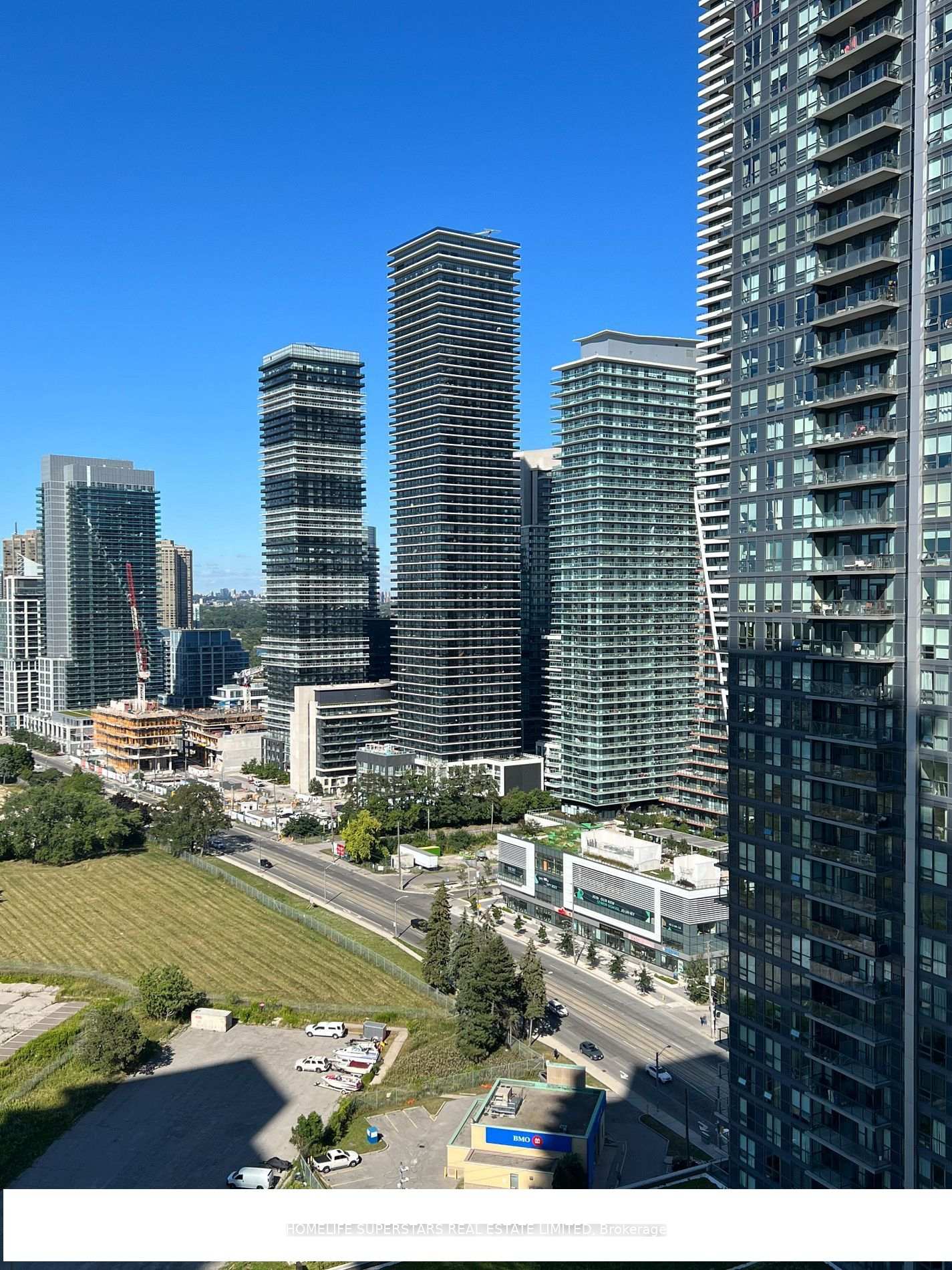 Front of Unit 2508, 2220 Lake Shore Boulevard W